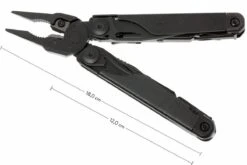 Leatherman Surge Black Multiherramienta, MOLLE-foedraal, Model 2013