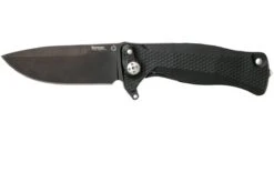 LionSteel SR11 Aluminum Black, Black Blade, SR11 A BB Navaja