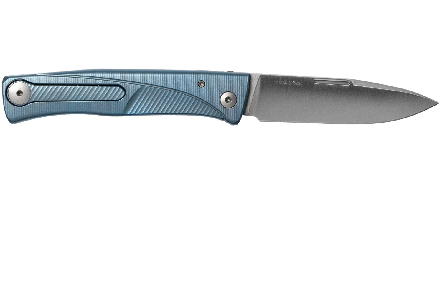 LionSteel Thrill Blue Titanium Integral Navaja Slipjoint - Imagen 2