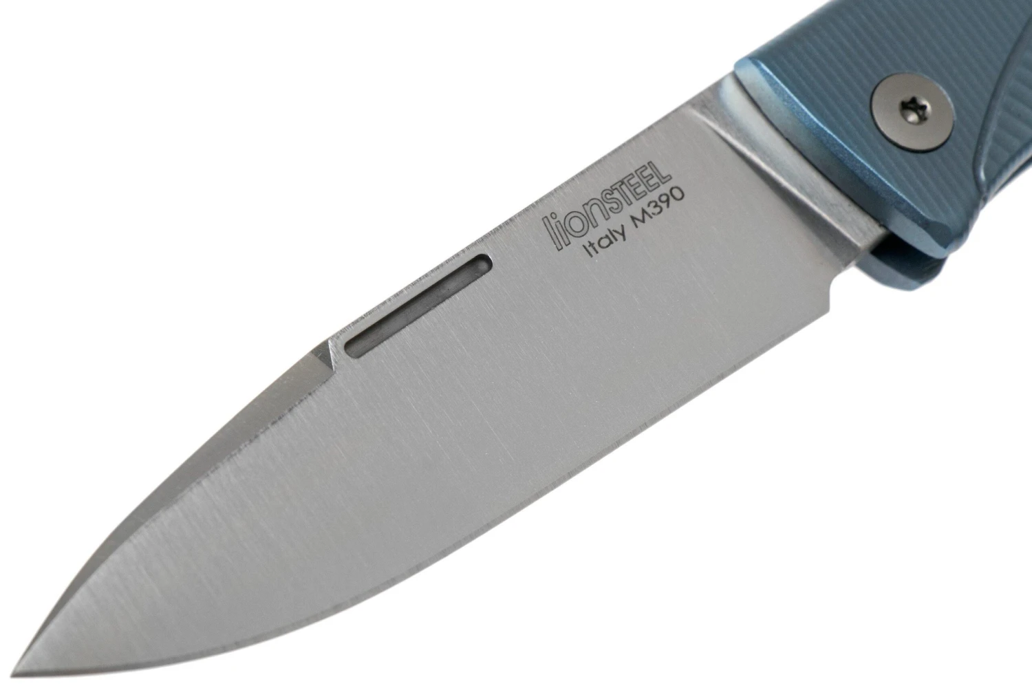 LionSteel Thrill Blue Titanium Integral Navaja Slipjoint - Imagen 3