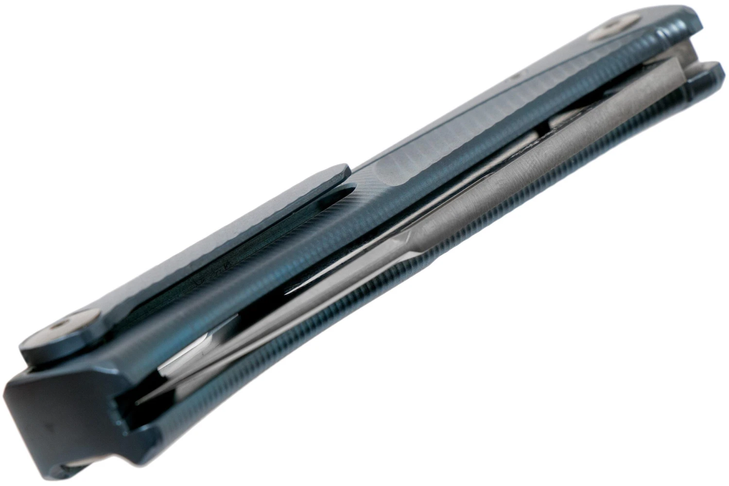 LionSteel Thrill Blue Titanium Integral Navaja Slipjoint - Imagen 5