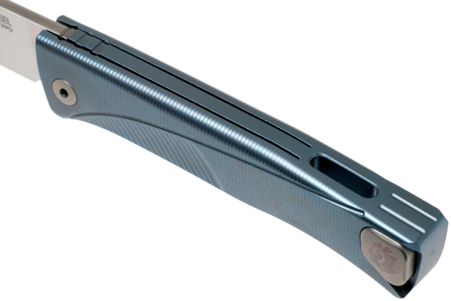 LionSteel Thrill Blue Titanium Integral Navaja Slipjoint - Imagen 8