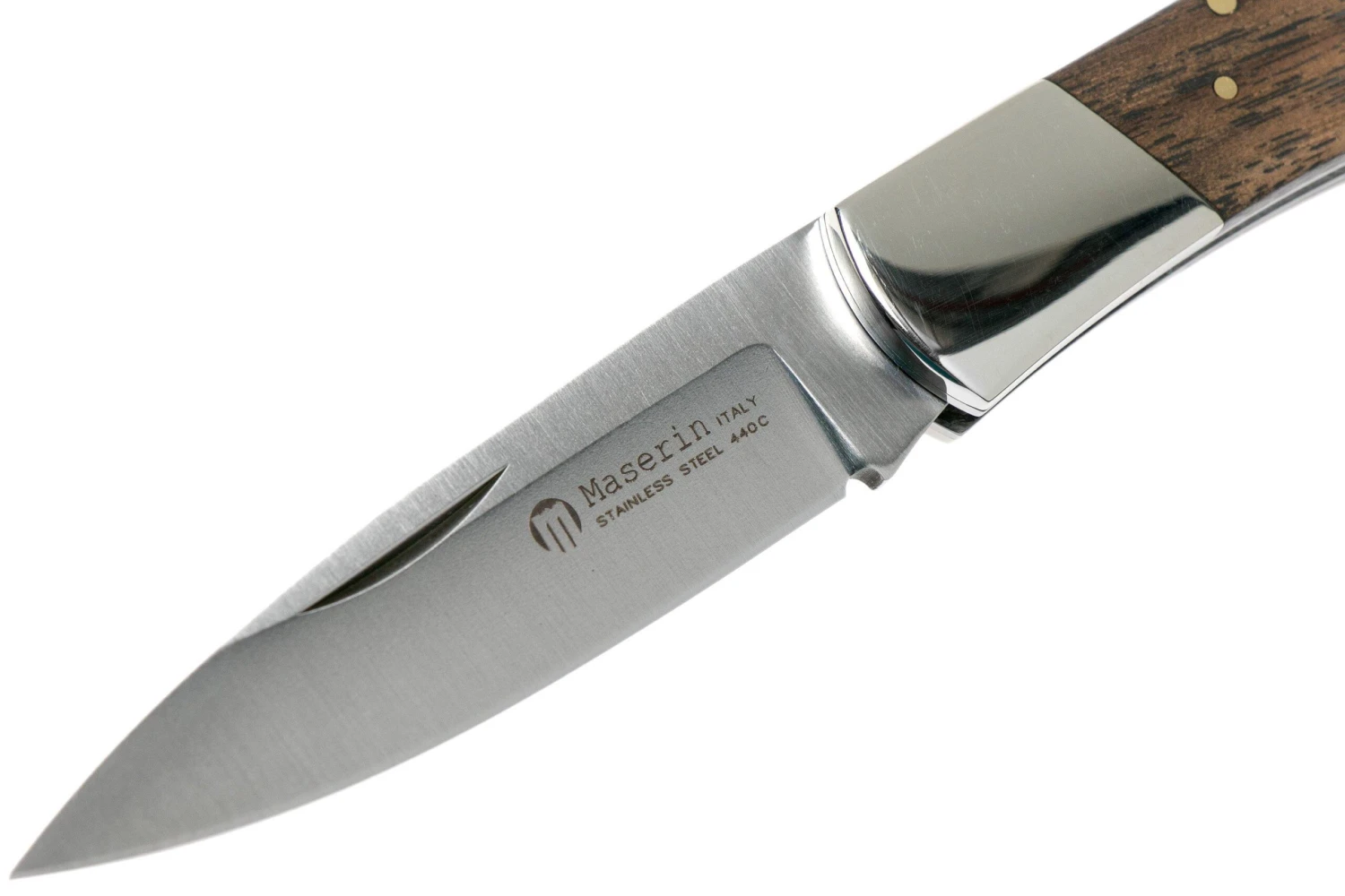 Maserin Caccia - Hunter, Walnut 126/1LG Cuchillo De Caza - Imagen 3