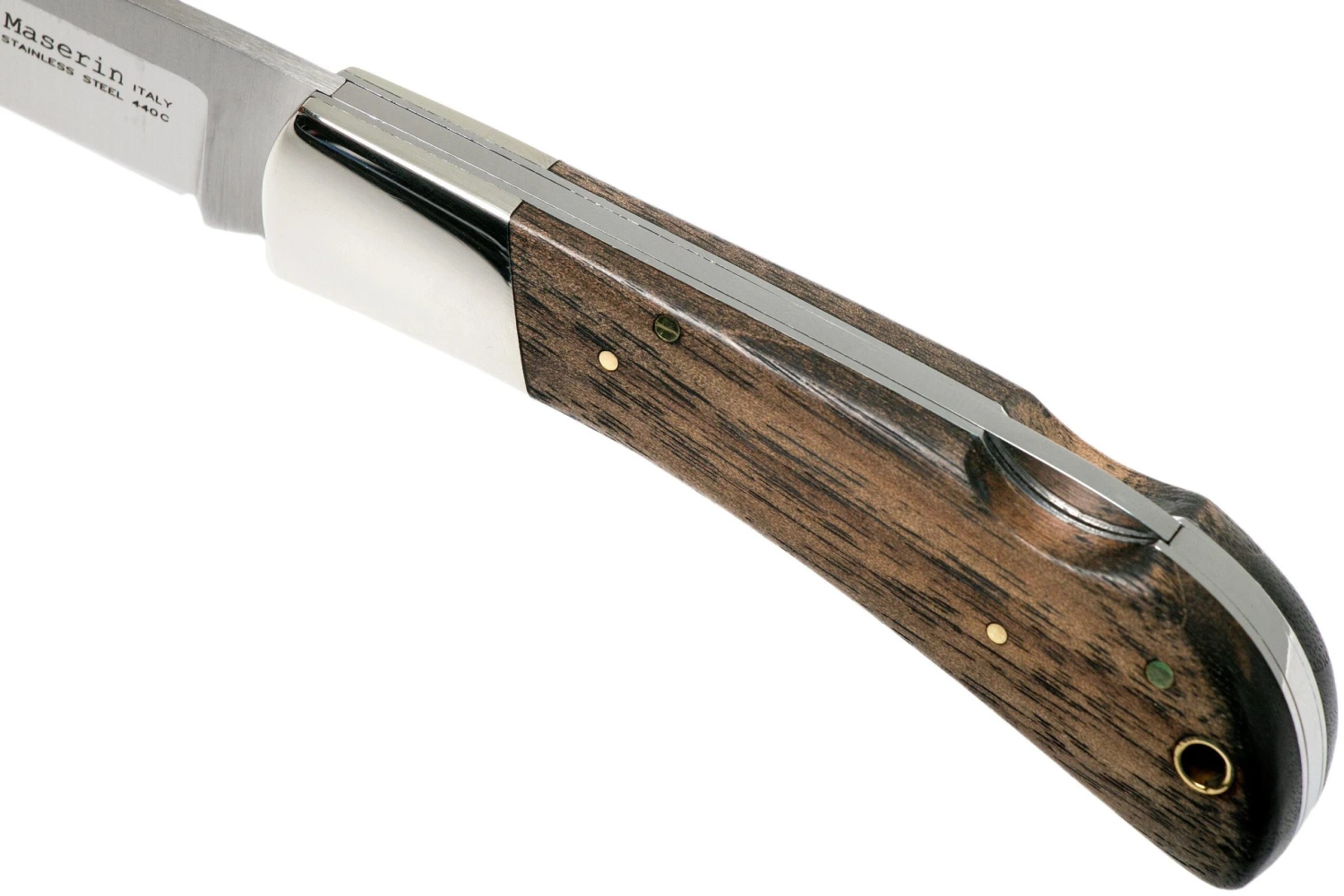 Maserin Caccia - Hunter, Walnut 126/1LG Cuchillo De Caza - Imagen 7