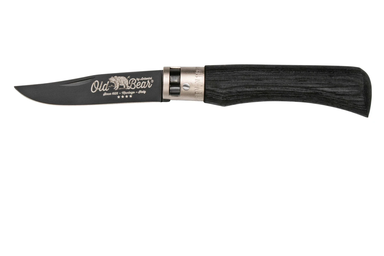 Old Bear Classical Total Black S 9303-17-MNK Navaja