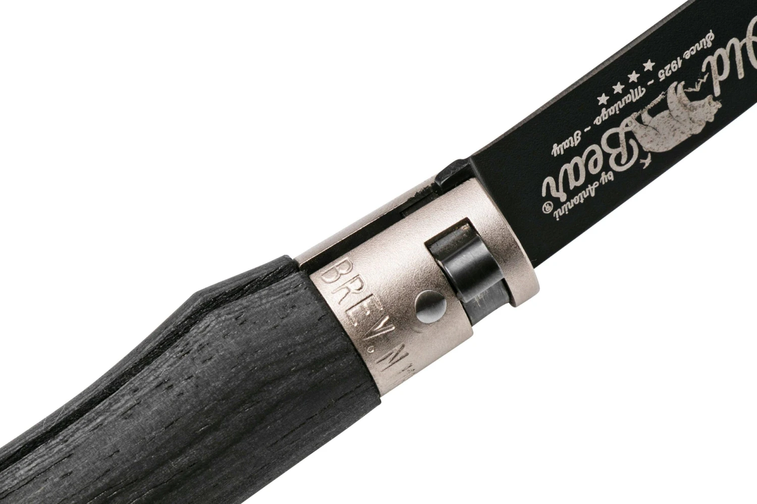 Old Bear Classical Total Black S 9303-17-MNK Navaja - Imagen 6