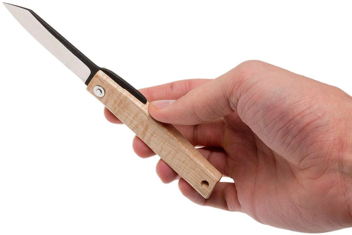 Ohta FK7 Higonokami-Navaja, Madera De Arce - Imagen 7