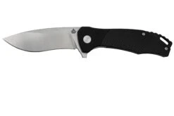 QSP Knife Raven QS122-C1 Black G10, Satin, Navaja
