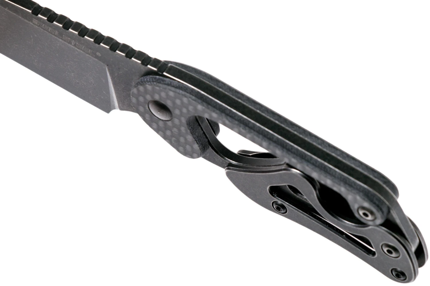 Real Steel Comerant 3724 Blackwashed Cuchillo De Cuello - Imagen 5
