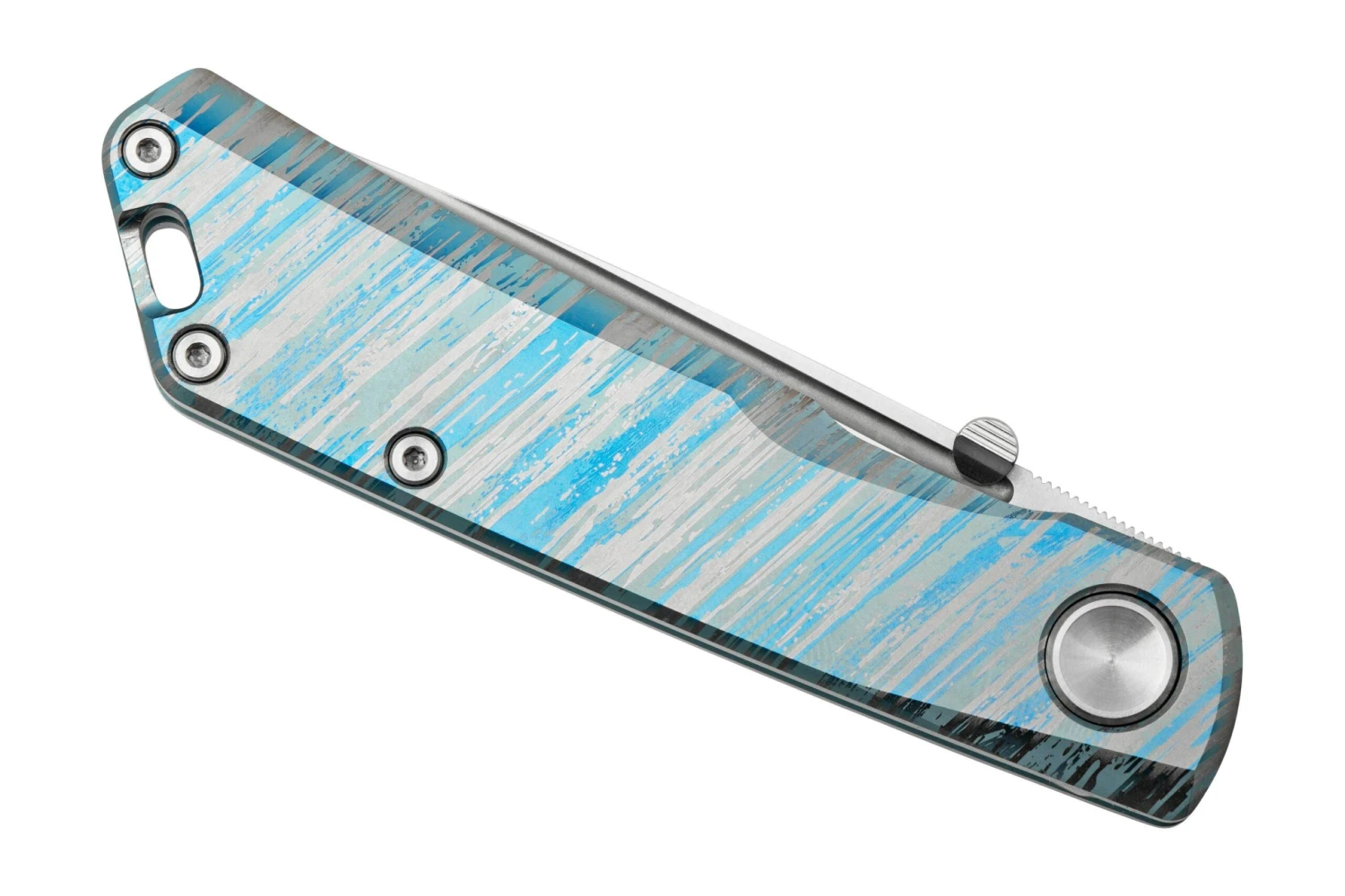 Real Steel Luna Boost, Titanium Wind Of Change, 7071TC08 Navaja - Imagen 6