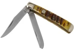 Rough Ryder Ram’s Horn Bone Trapper RR1509 Navaja