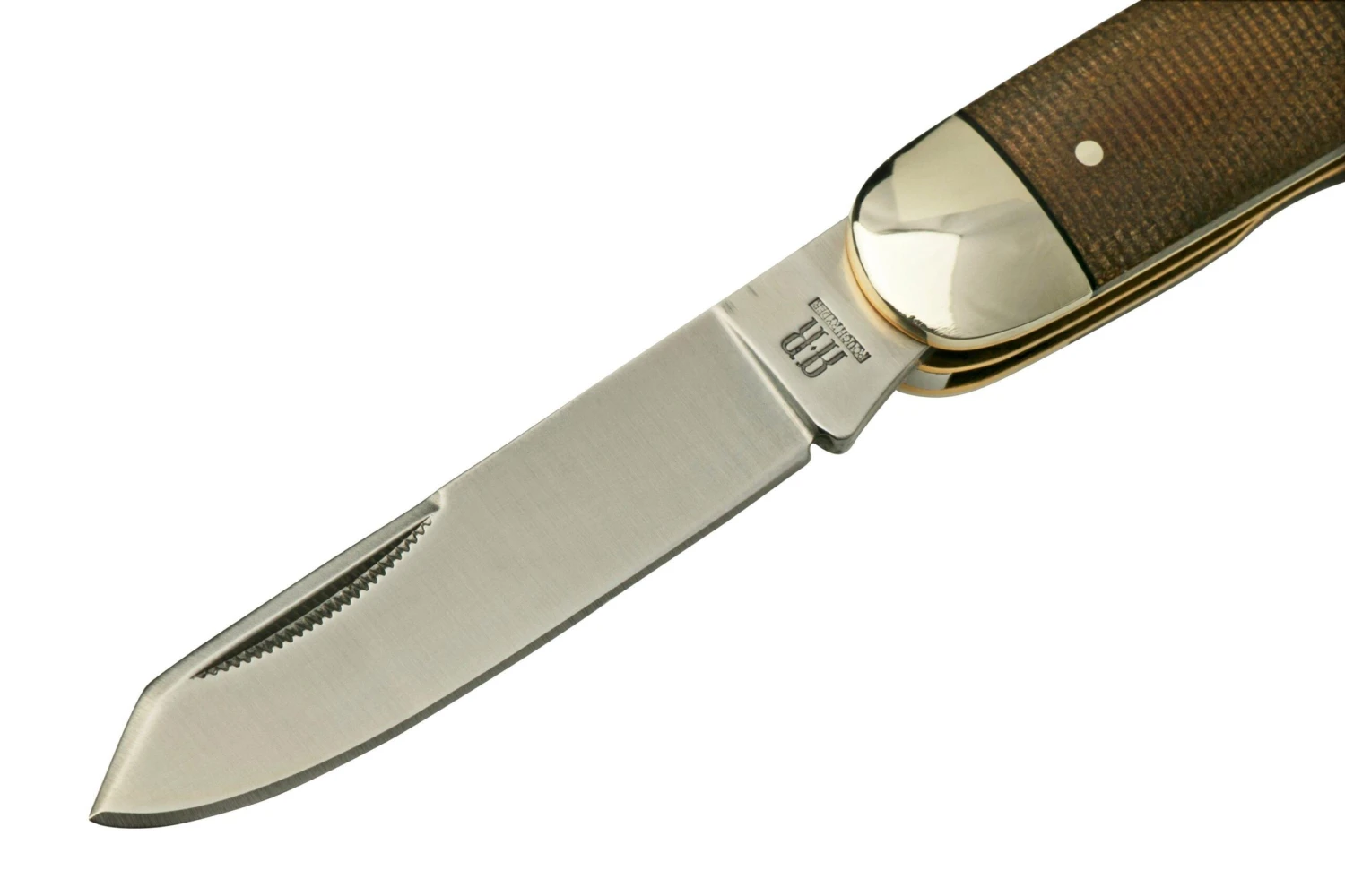 Rough Ryder Brown Burlap Moose RR2338, Navaja - Imagen 3