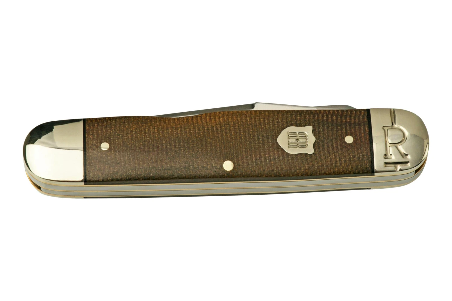 Rough Ryder Brown Burlap Moose RR2338, Navaja - Imagen 6