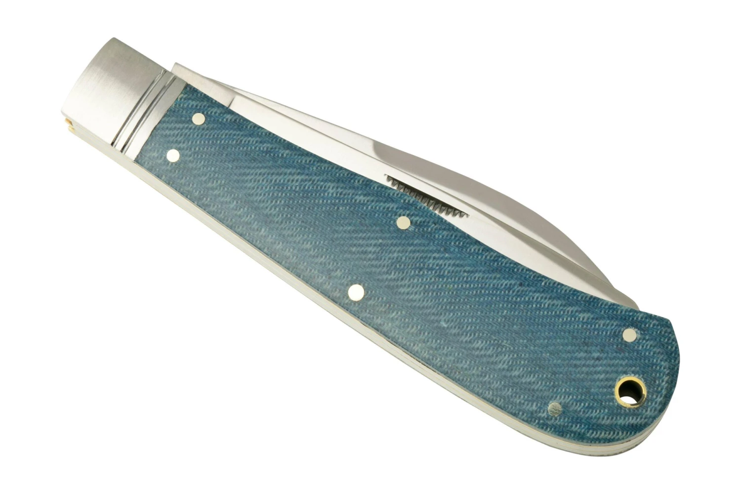 Rough Ryder Reserve Heavy Trapper Denim Micarta, RRR011 Navaja Slipjoint - Imagen 6