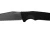 SOG Trident FX 17-12-02-57 Blackout, Partially Serrated, Cuchillo Fijo