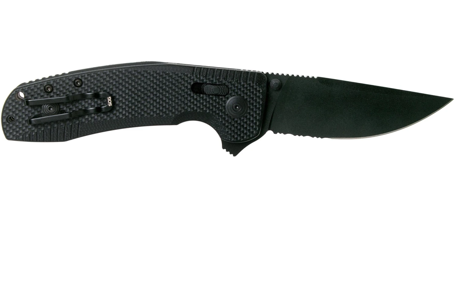 SOG SOG-TAC XR Blackout Serrated 12-38-03-57 Navaja - Imagen 2