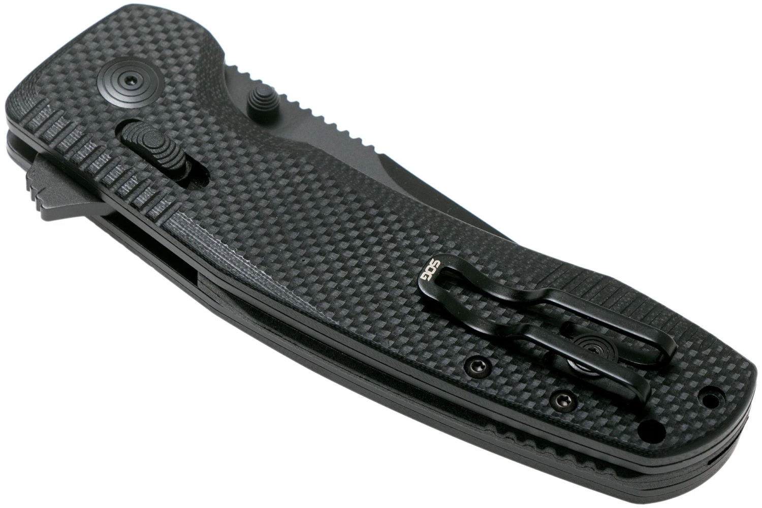 SOG SOG-TAC XR Blackout Serrated 12-38-03-57 Navaja - Imagen 4