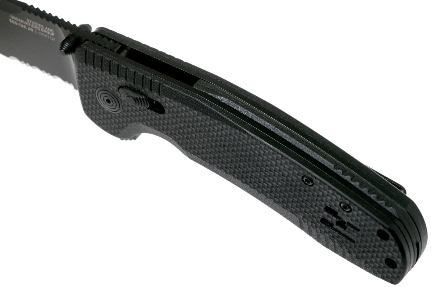 SOG SOG-TAC XR Blackout Serrated 12-38-03-57 Navaja - Imagen 7