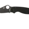 Spyderco Para 3 Black G10, Black Blade, C223GPBK Navaja