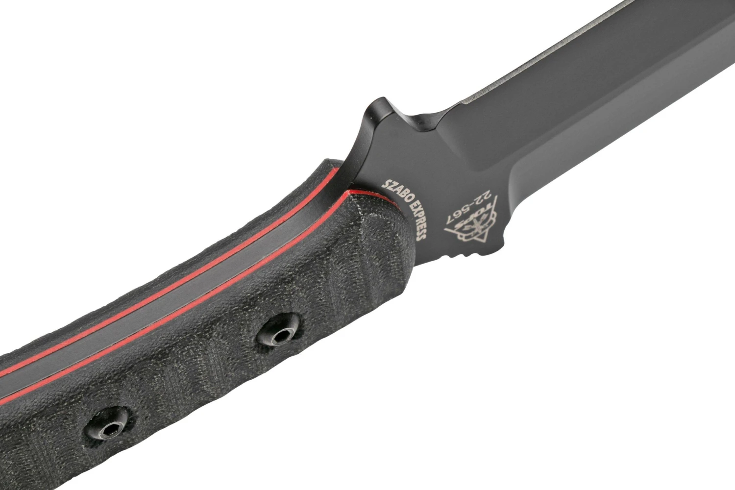 TOPS Knives Szabo Express, Single Edge, Micarta SZEX-01 Cuchillo De Exterior, Diseño Szabo - Imagen 5