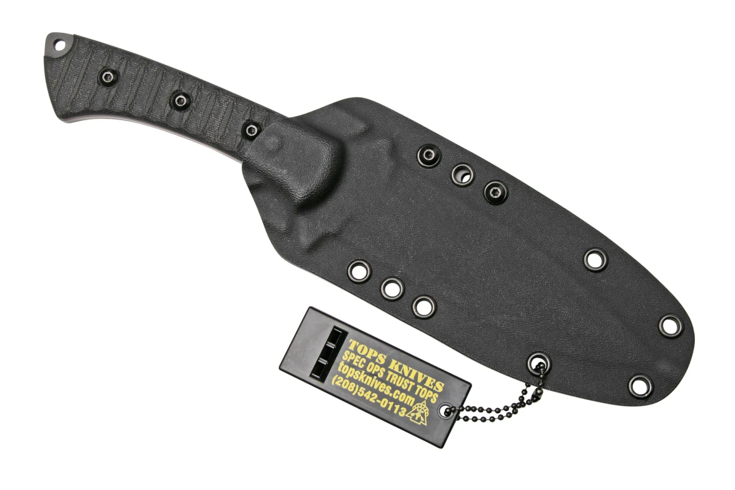 TOPS Knives Szabo Express, Single Edge, Micarta SZEX-01 Cuchillo De Exterior, Diseño Szabo - Imagen 7