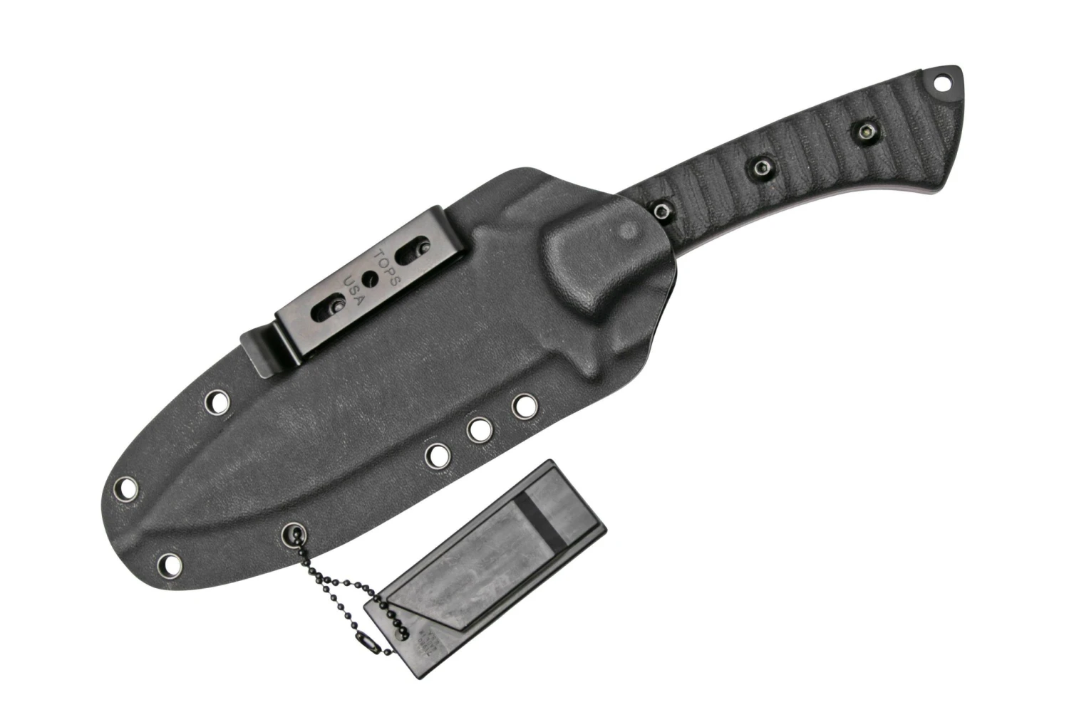 TOPS Knives Szabo Express, Double Edge. G10 SZEX-02 Cuchillo De Exterior, Diseño Szabo - Imagen 8