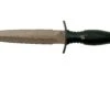 Spartan Blades Harsey Dagger Flat Dark Earth Blade, Black Handle, Daga