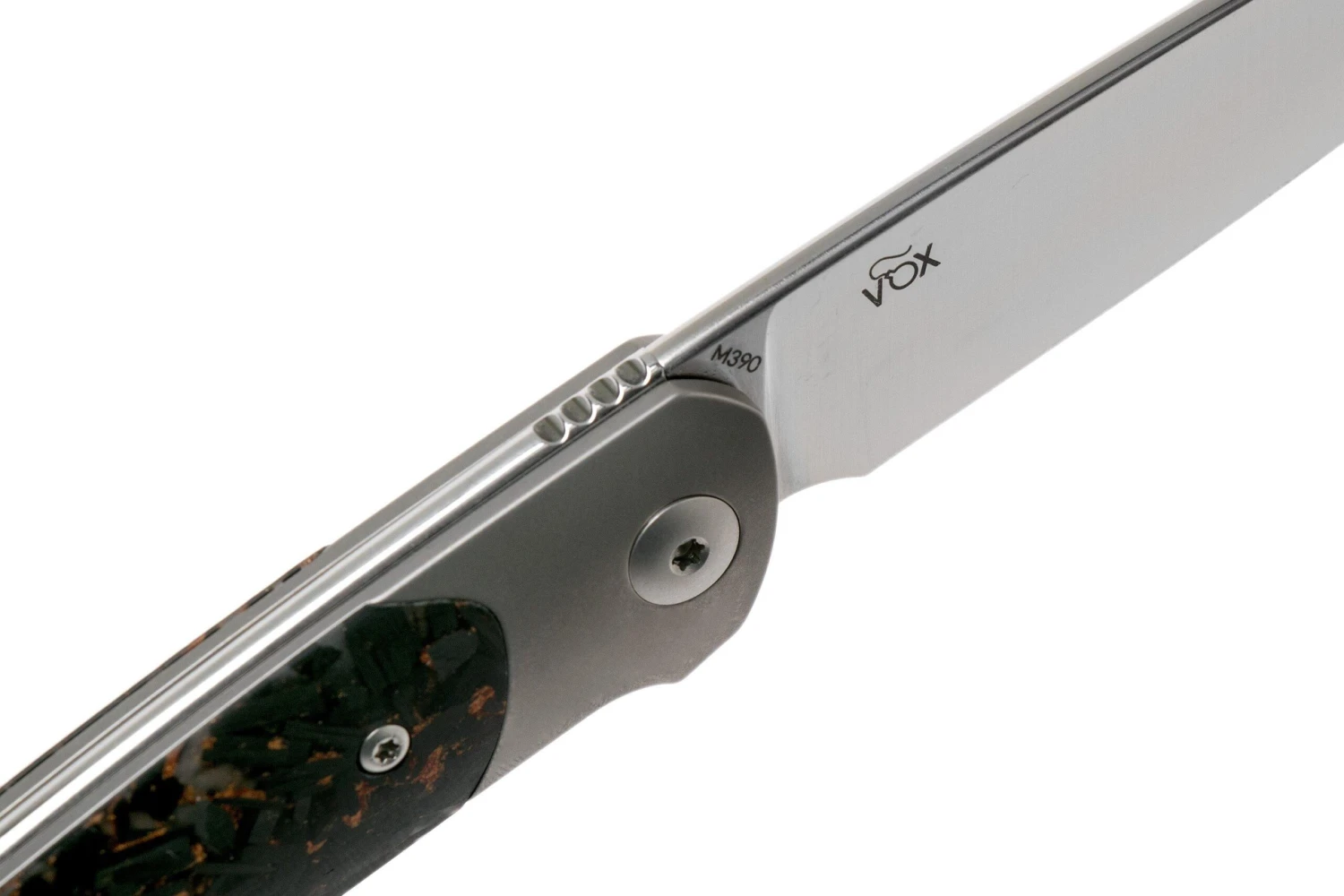 Viper Key V5978FCSC Bolster Copper Carbon Fibre Knivesandtools Exclusive Navaja - Imagen 6