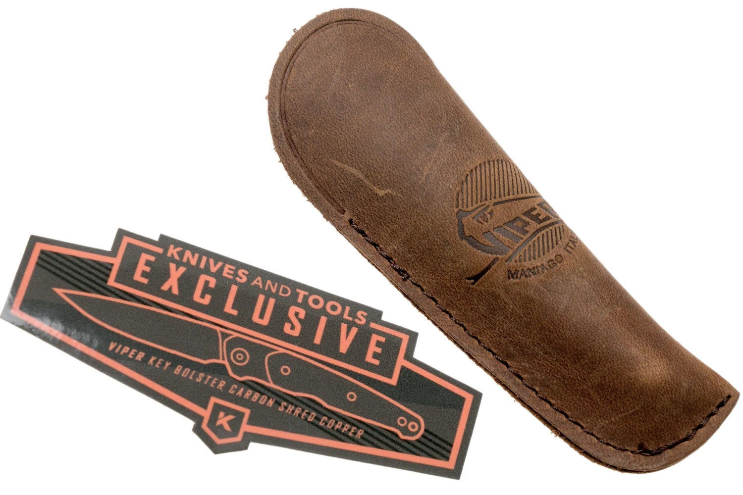 Viper Key V5978FCSC Bolster Copper Carbon Fibre Knivesandtools Exclusive Navaja - Imagen 8