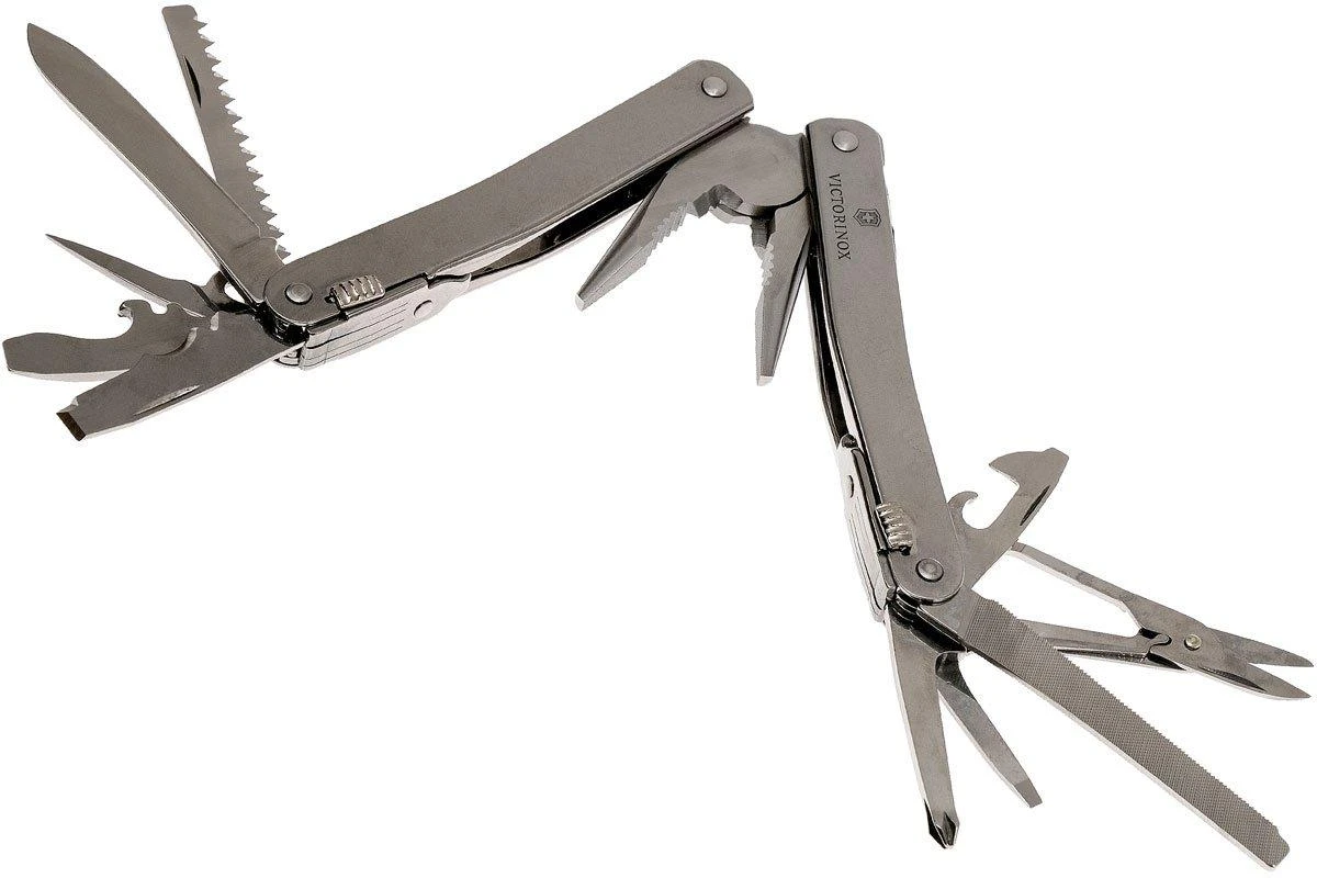 Victorinox SwissTool Spirit X 3.0224.L Multiherramienta, Funda De Cuero - Imagen 2