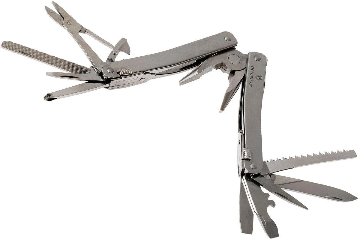 Victorinox SwissTool Spirit X 3.0224.L Multiherramienta, Funda De Cuero - Imagen 3