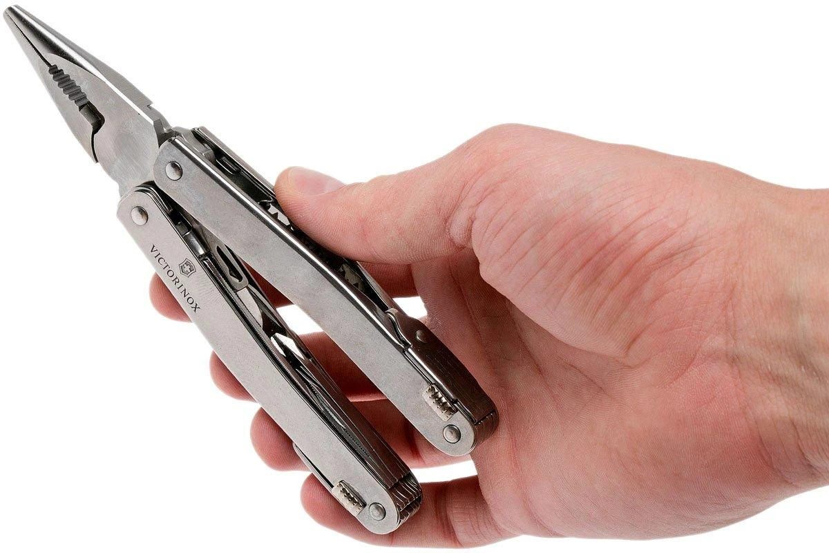 Victorinox SwissTool Spirit X 3.0224.L Multiherramienta, Funda De Cuero - Imagen 5