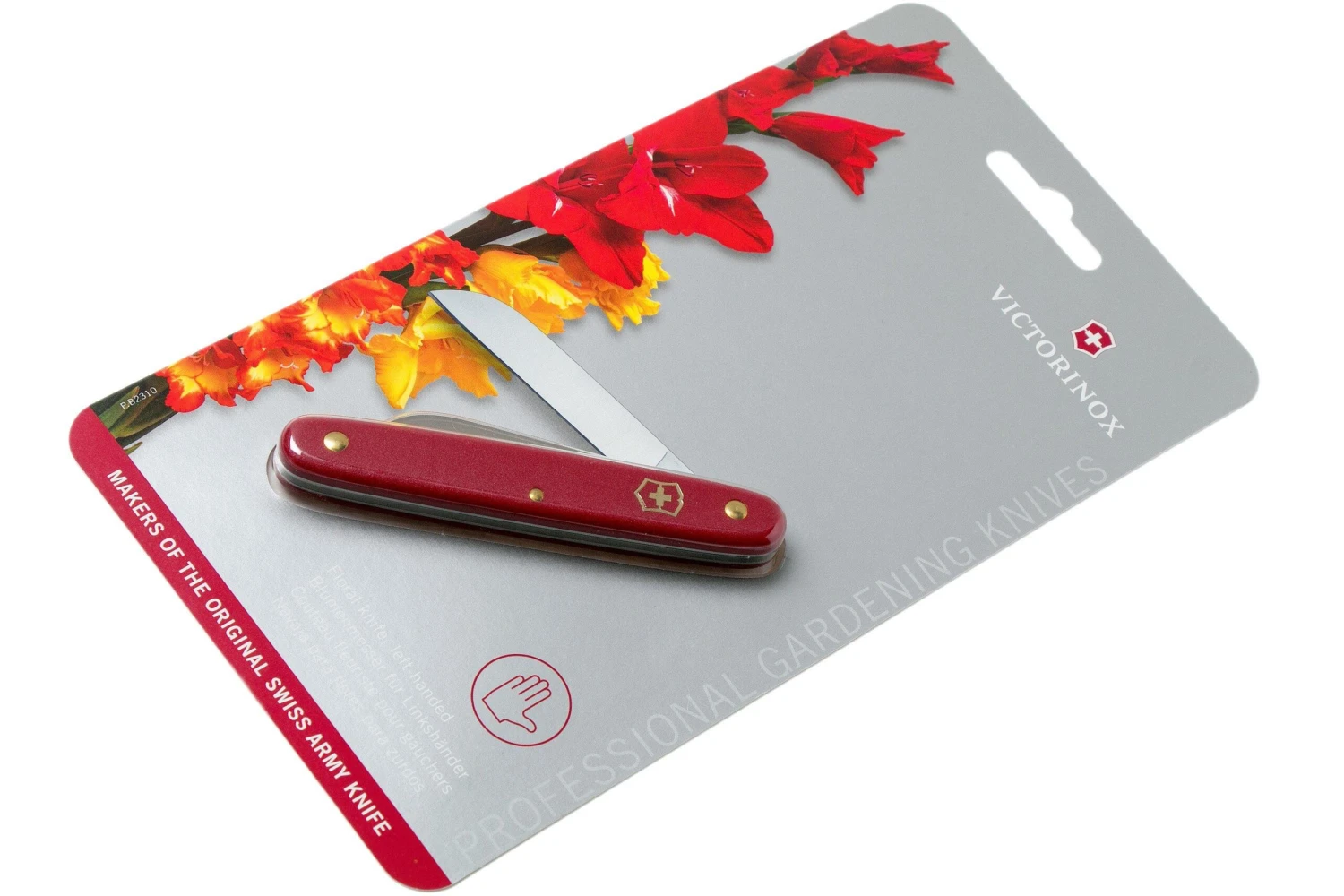 Victorinox Cuchillo Para Flores Zurdo 3.9450.B1 Rojo - Imagen 7