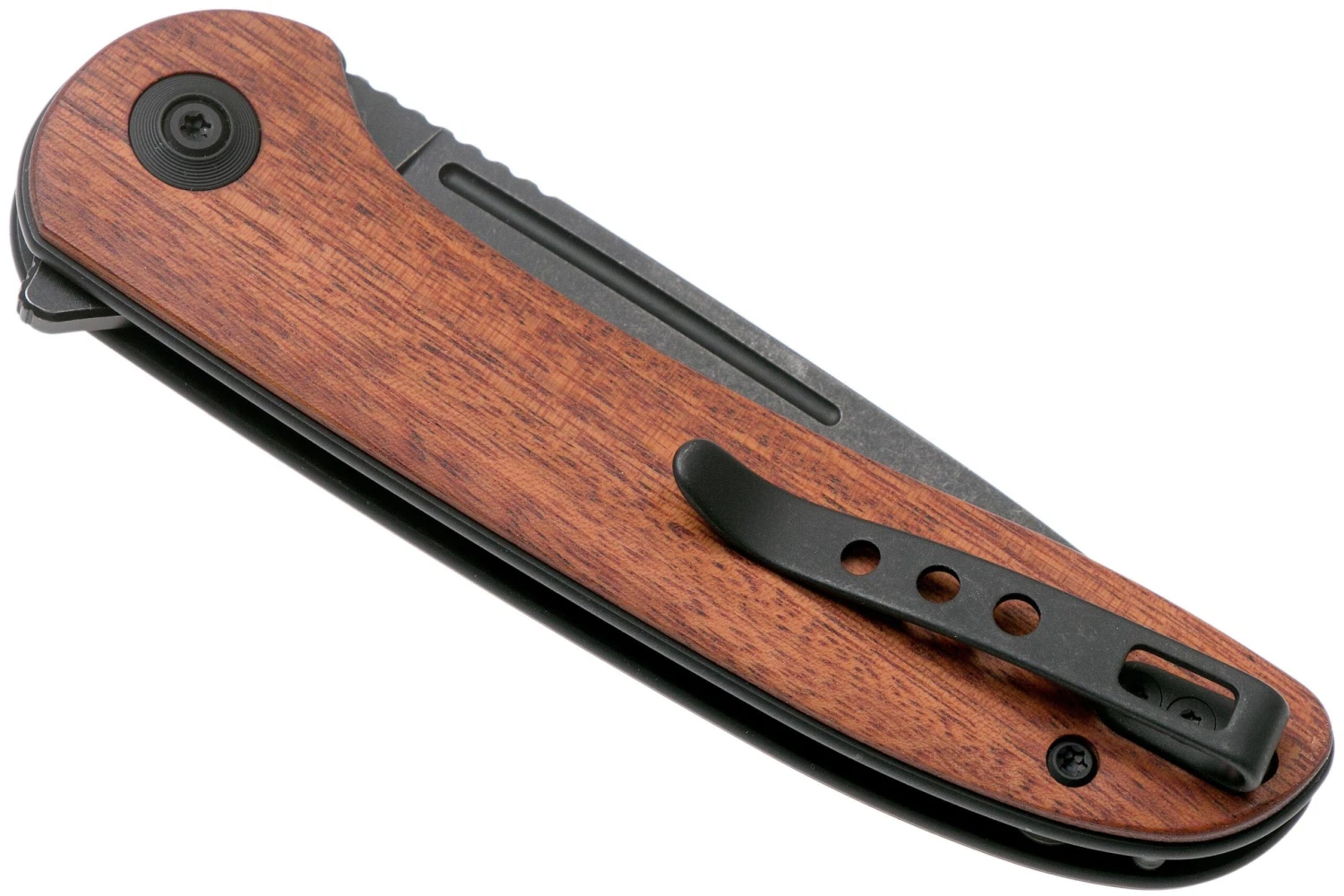 WE Knife Saakshi WE20020C-3 Black Stonewashed, Cuibourtia Navaja - Imagen 4