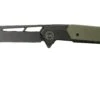 WE Knife Arsenal WE20073-2 Blackwashed, Green G10 Navaja, Ostap Hel Design